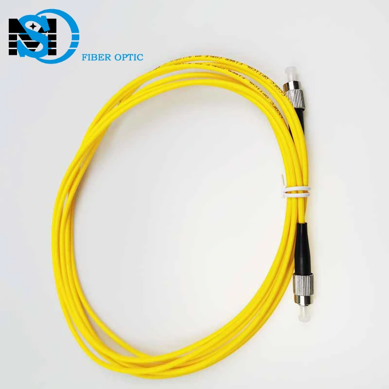 Single Mode Simplex Fiber Optic Cable FTTH Fiber Optical Patch Cord