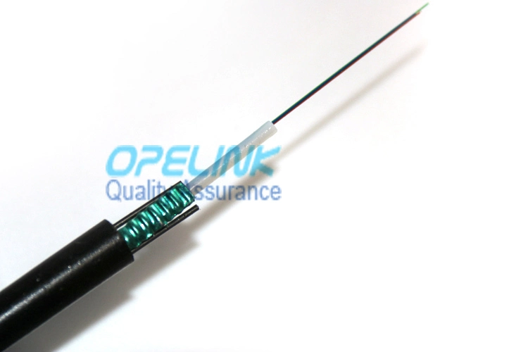 Outdoor Fiber Cable Unitube Light-Armored Loose Tube Fiber Optic Cable GYXTW
