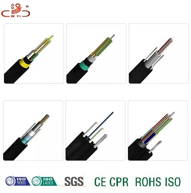 ADSS Outdoor 12-96 Core Single Mode ADSS Fiber Optic Cable