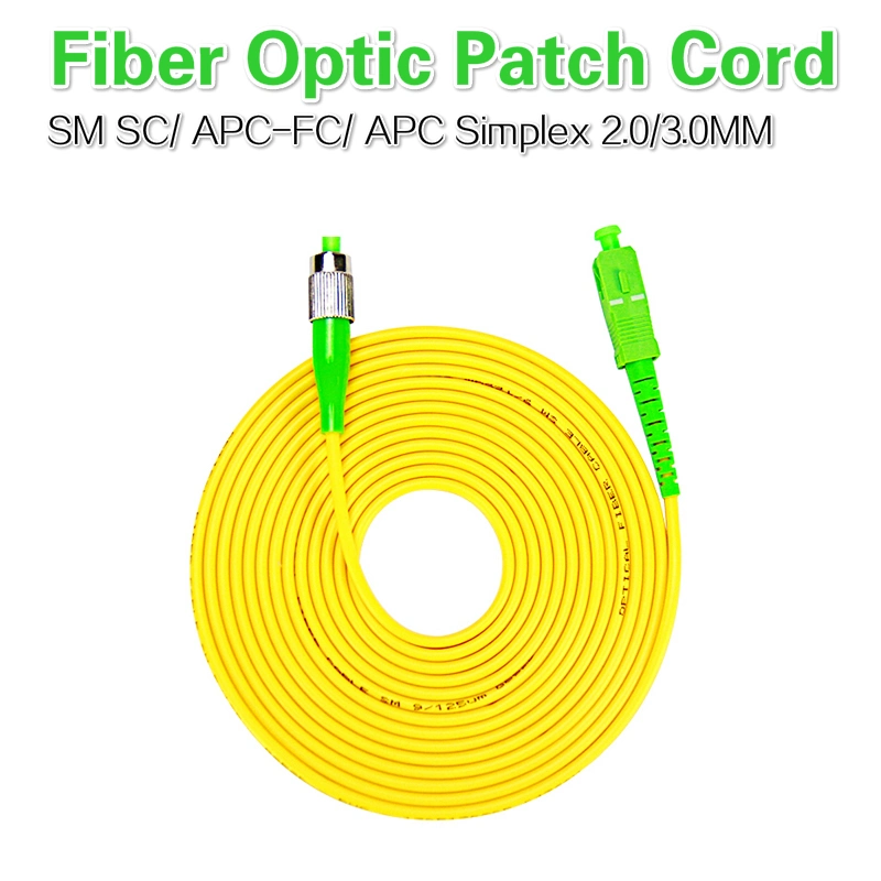 Sca - Fca Patch Cord in Communication Cables Simplex Single 0.9mm Fiber Patch Cord 1m