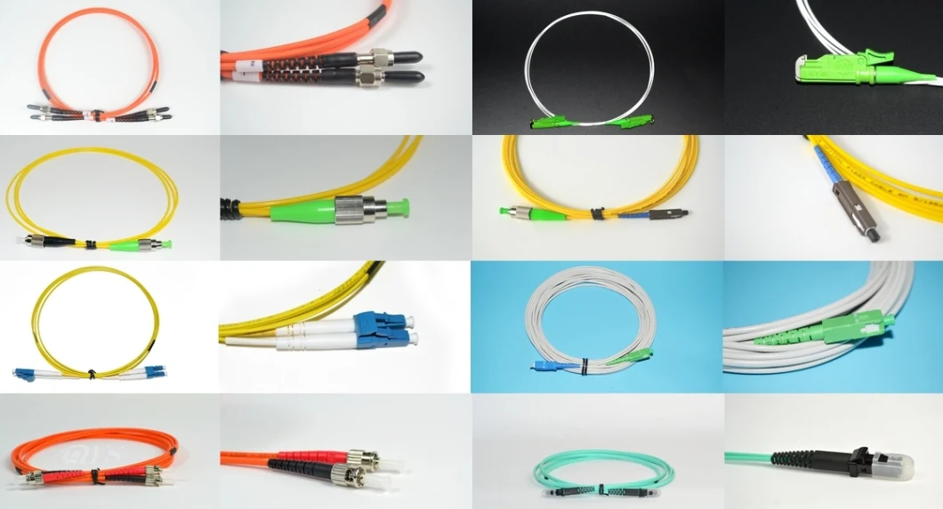 Sc LC St FC Singlemode Multimode Fiber Optic Mode Condition Patch Cable