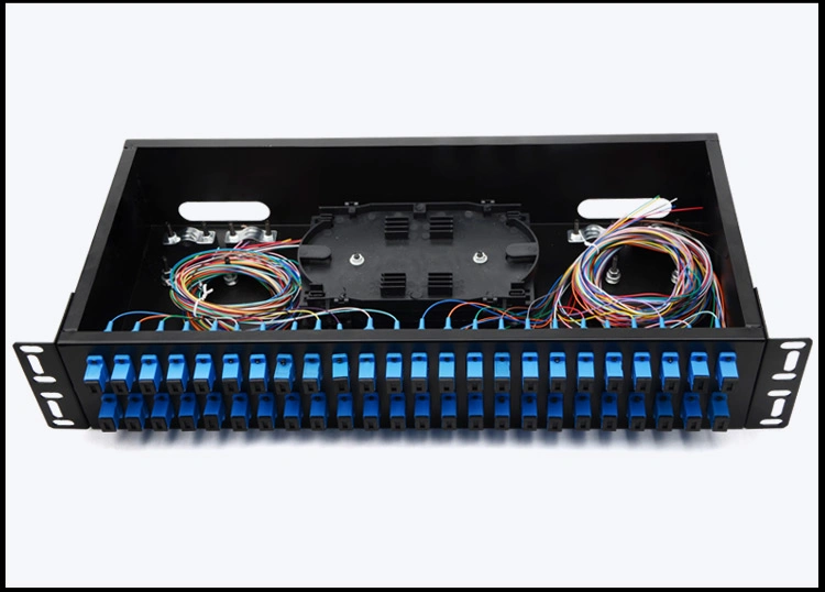 19inch Optical Fiber Patch Panel ODF Fiber Optic Termination Box Ftb-48 Sc/Upc