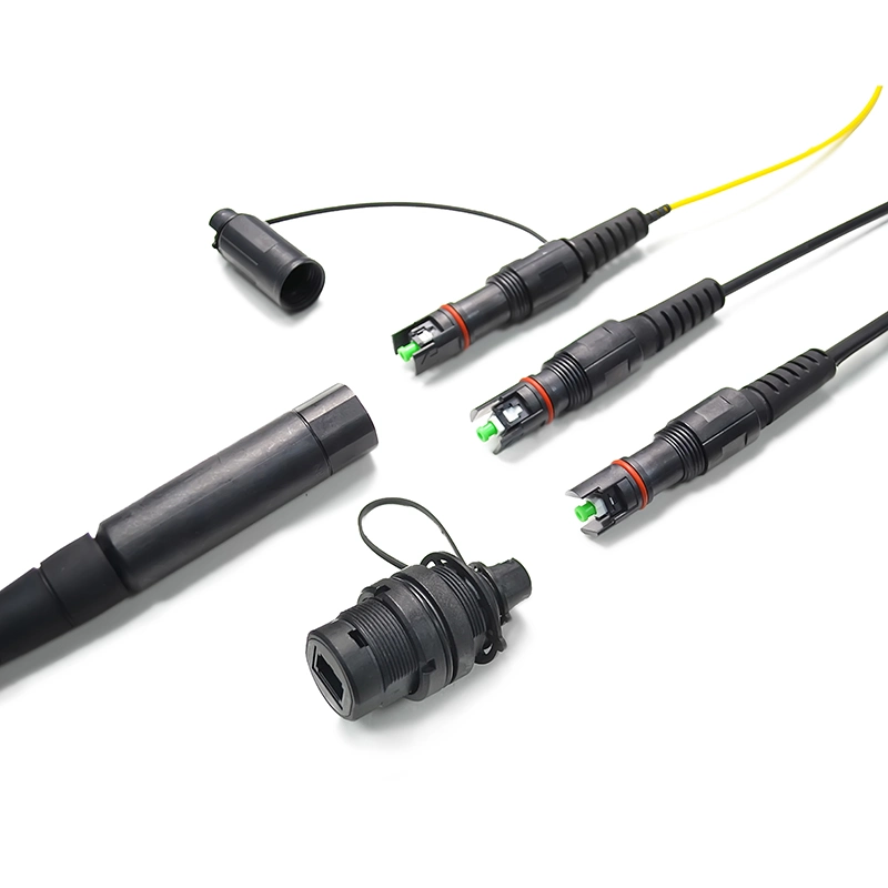 Hot Sale Outdoor Sc/APC Waterproof Fiber Optic Pigtail Compatible with Optitap Optical Fiber Cable