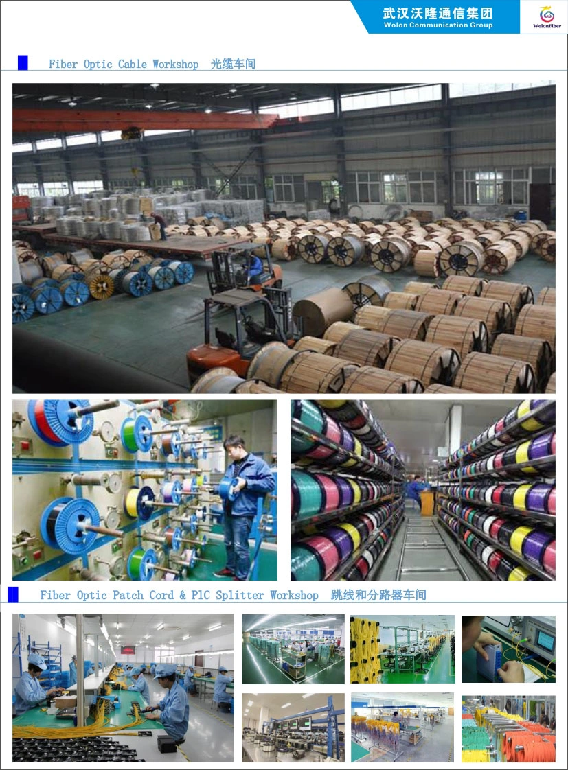 China Factory Multi-Mode 62.5/125 Om1 LC/Upc Simplex Fiber Optic Patch Cord Fiber Optic Cable Patch Cortd PVC Tube