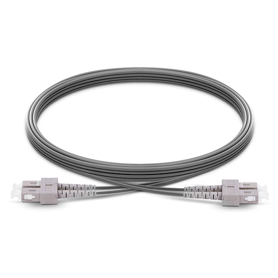 Multi Mode High Density Sc-Sc HD OS2 Duplex Zipcord Armored Fiber Optic Patch Cable for Telecommunication