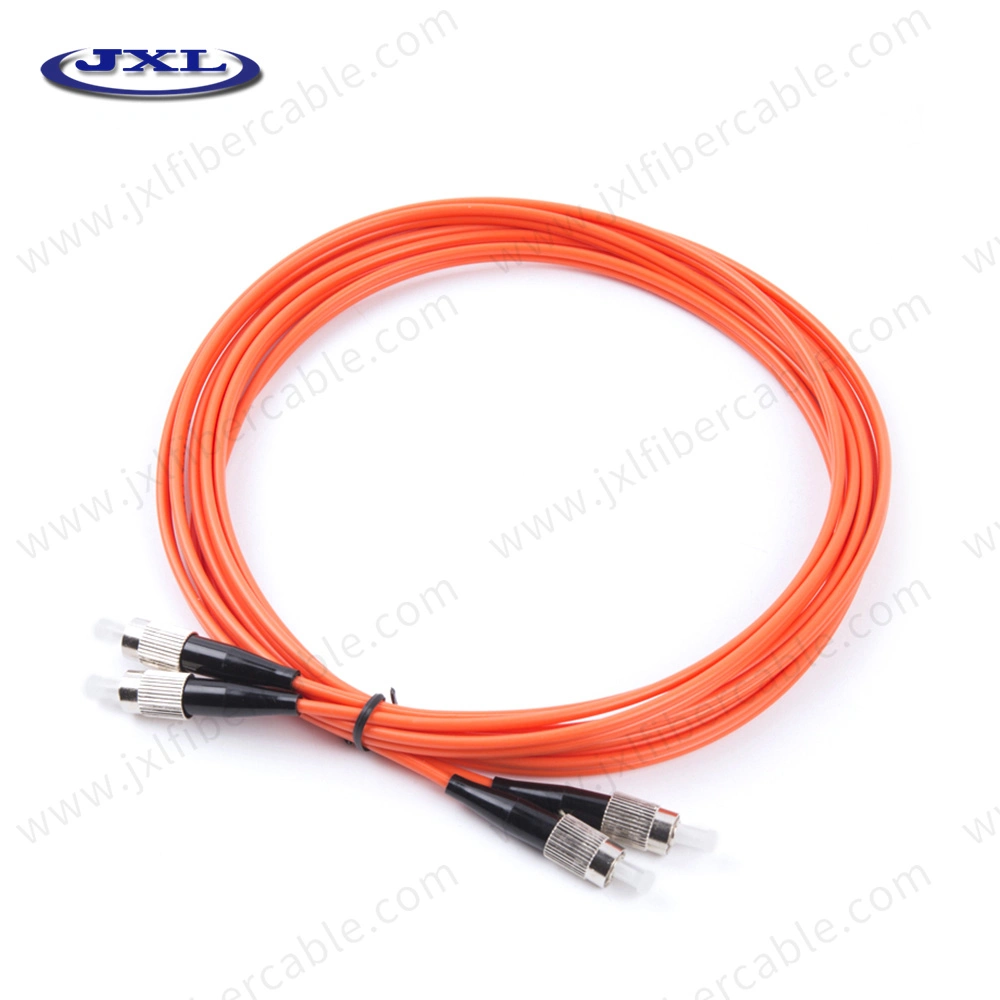 Fiber Optic Cable, Jacket PVC FC-FC Fiber Optic Patch Cord, 2core Multimode, 50/125