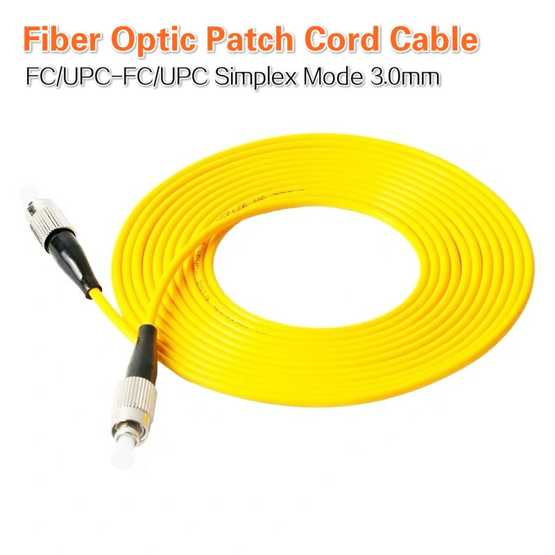 Fcu-Fcu Patch Cord in Communication Cables Simplex Sm 2.0mm Fiber Optical Patch Cord