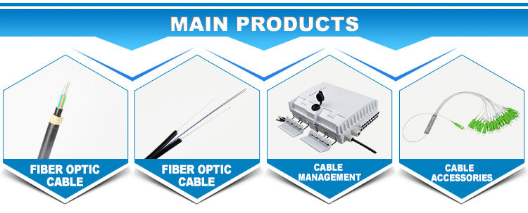 GYXTY Swa Armored Aerial or Duct Fiber Optical Cable for Aerial FTTH Cable