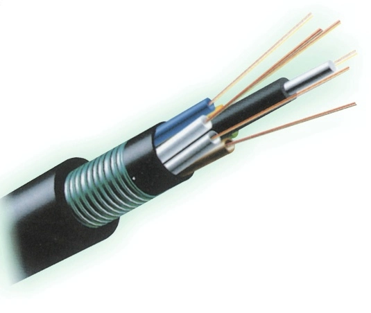 Sm Armored GYTY53 4/6/12 Core Direct Burial Fiber Optic Cable