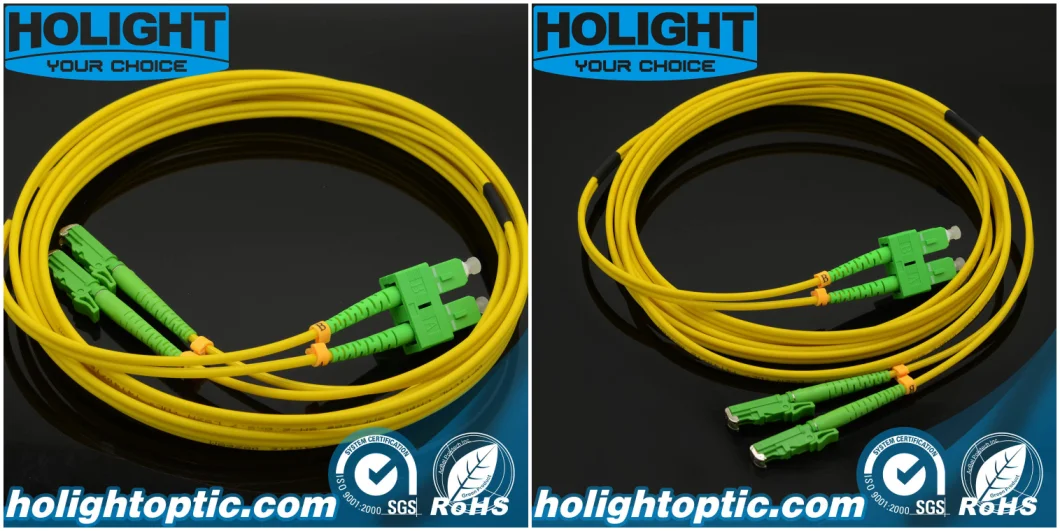 Optical Fiber Patch Cord Cables Sca to E2000A Dx Sm