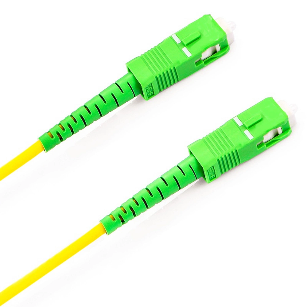 Sc-Sc Sc/APC Sm 3.0mm Single Mode Simplex 9/125um Fiber Optic Cable FTTH