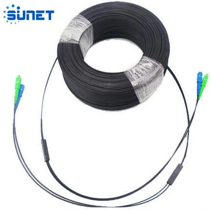 1 Cores Supply Single Mode FTTH Patchcord Fiber Optic Drop Cable Fiber Optic Patch Cord