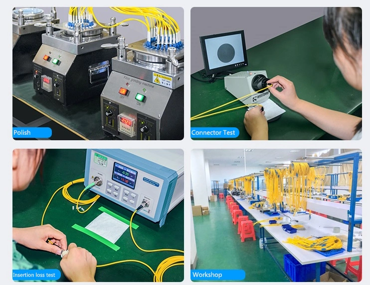 Muiti Mode Fiber Cable Patch Cord LC Duplex Uniboot Connector High Density Fiber Optic Assemlies for Patch Panel