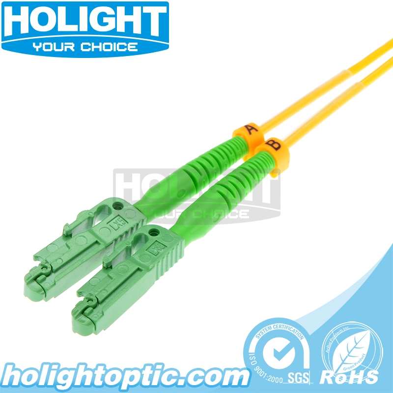 Single-Mode 9/125 Duplex Fiber Optic Patch Cable Lca to Lx5a Yellow