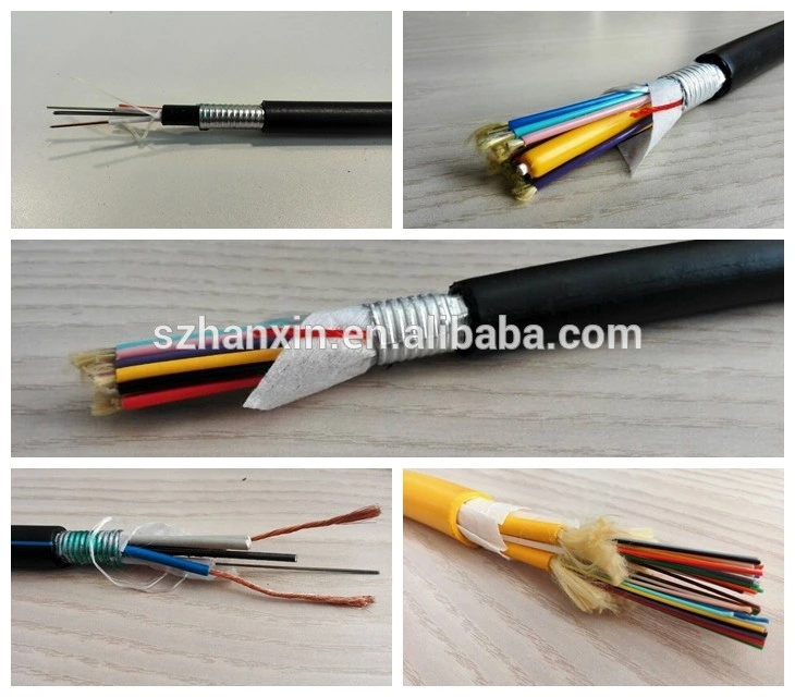 Shenzhen Fiber Optic Equipment 1-12 Core FTTH Pigtail Cable Fiber Optical Drop Cable