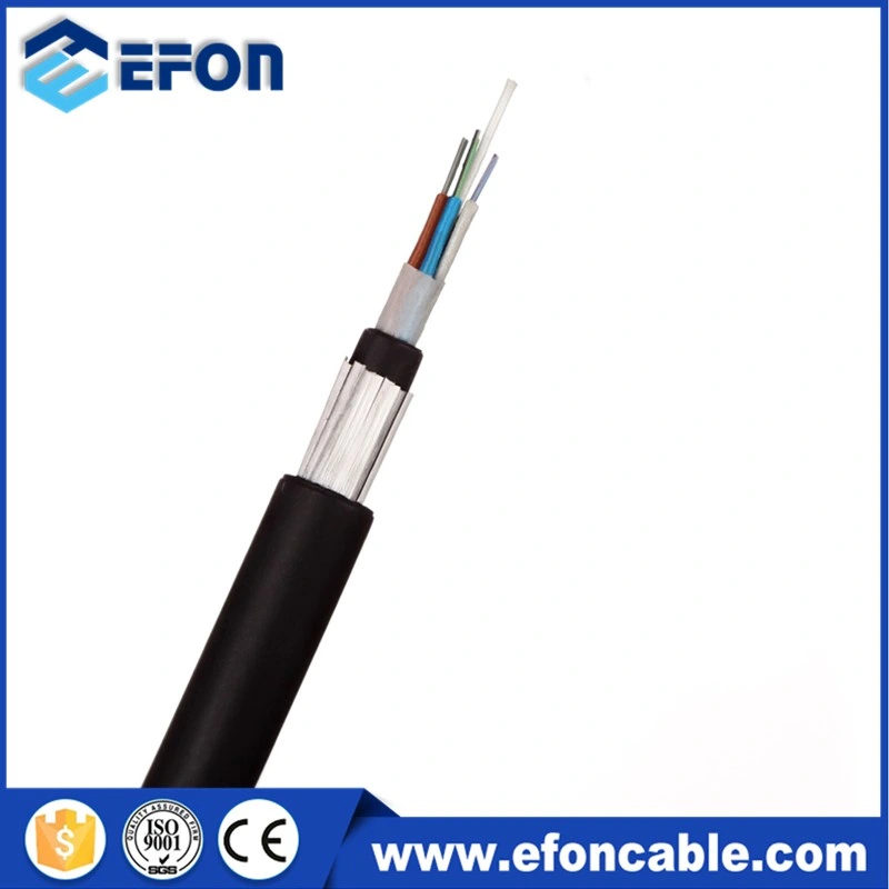 Chinese Supply Direct Burial/Aerial ADSS Fiber Optic Cable Meter Price/Precio Cable Fibra Optica