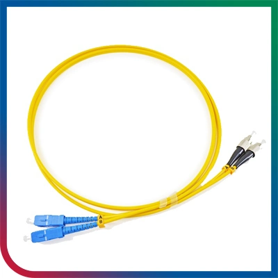 Optical Fiber Patch Cord Sc/Upc-FC/Upc-Sm-Duplex Fiber Optic Jumper Cable