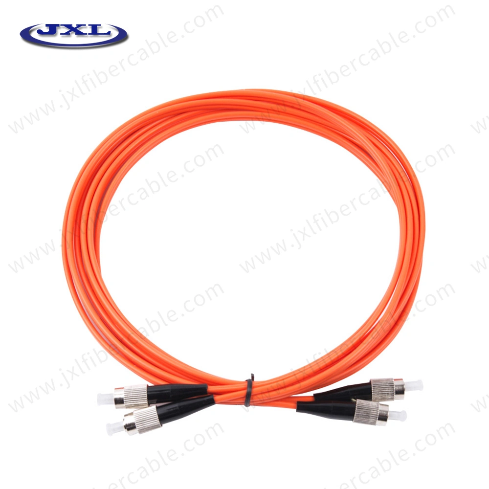 Fiber Optic Cable, Jacket PVC FC-FC Fiber Optic Patch Cord, 2core Multimode, 50/125
