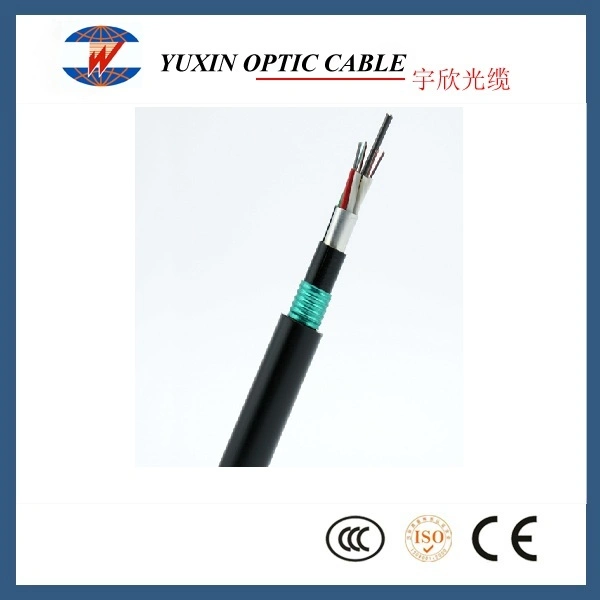 High Quality Stranded Loose Tube Armored 96 Core Cable Optical Fiber Cable GYTA53 Fiber Cable
