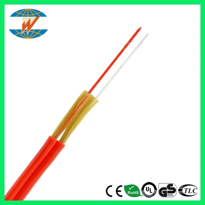 Multimode Om3 Duplex Fiber Optic Cable for Patch Cord