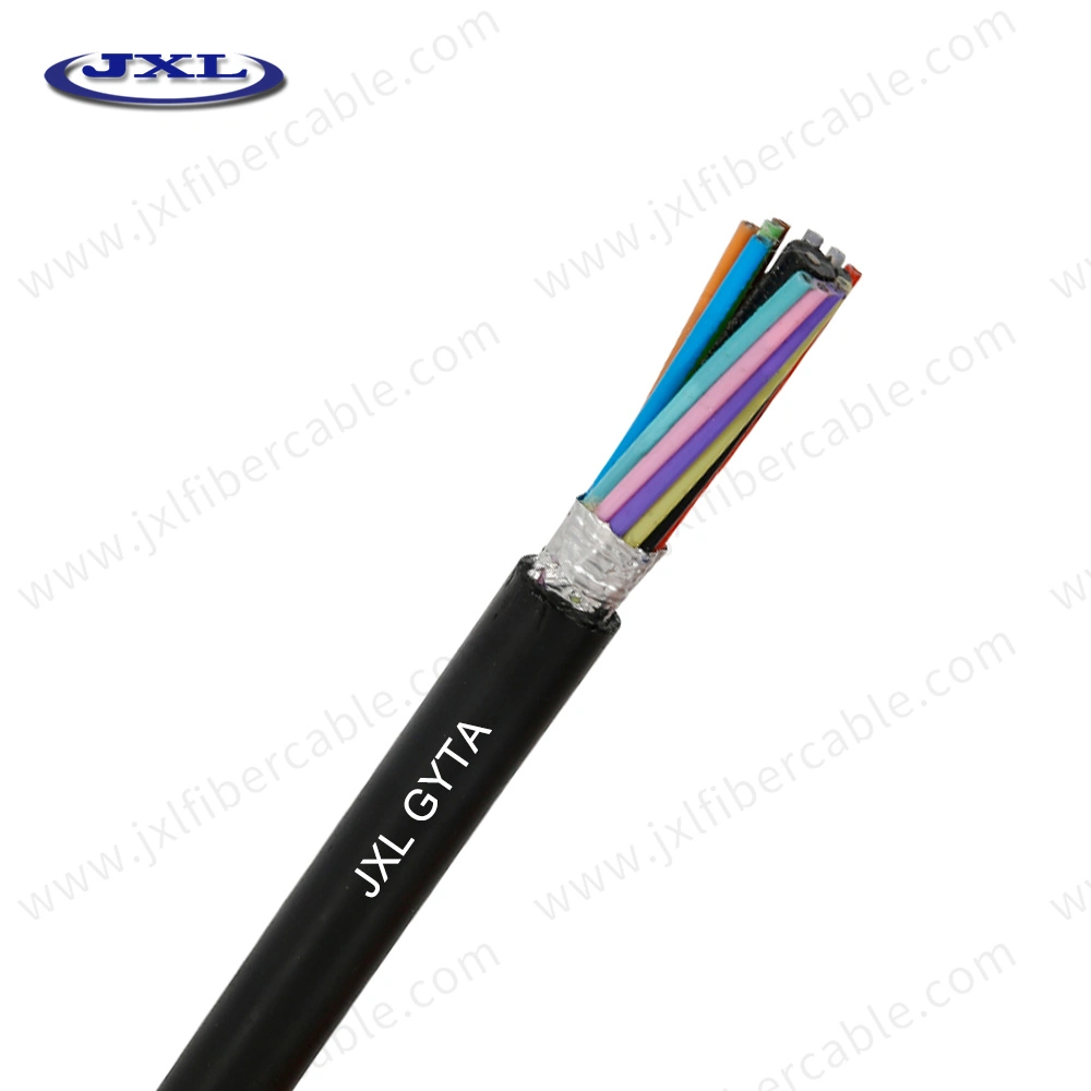 Outdoor Aluminum Tape Armored Engineering Cable GYTA Multi Core Waterproof Stranded Loose Tube Fiber Optic Cable