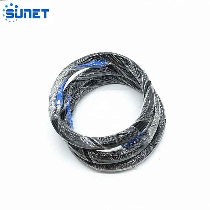 FTTH 2 Cable 1 Fiber 2 Cores Patchcord Fiber Optic Drop Cable Fiber Optic Patch Cord