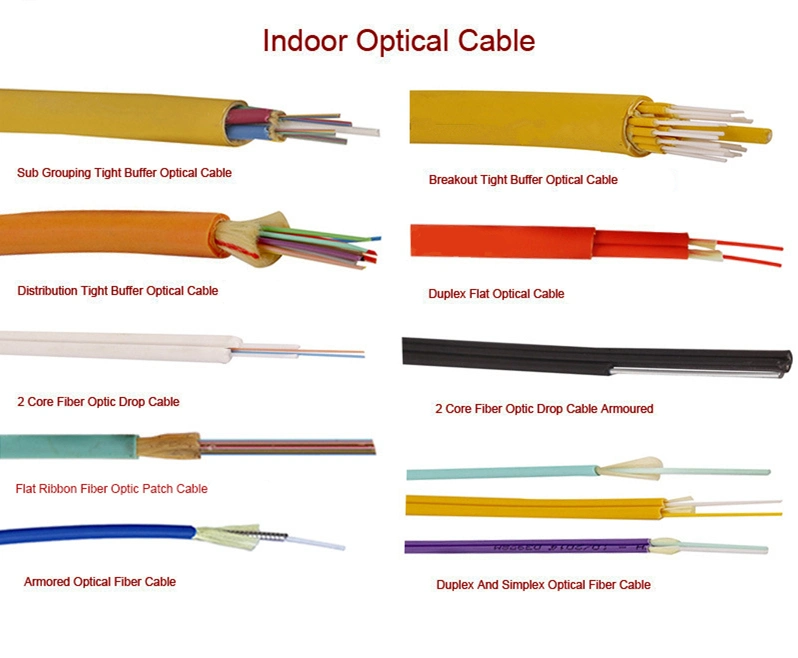 Fiber Optical Cable 1 Core Indoor Fiber Cable Single Mode