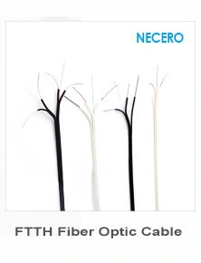 Necero Outdoor 24 Core G652 Nonarmored Fiber Optic Cable12 Core Fiber Optic Cable Gyty GYFTY GYTY53