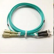 Necero LC to LC Fiber Patch Cable Single Mode 9/125 OS1 G652D Fiber Cable