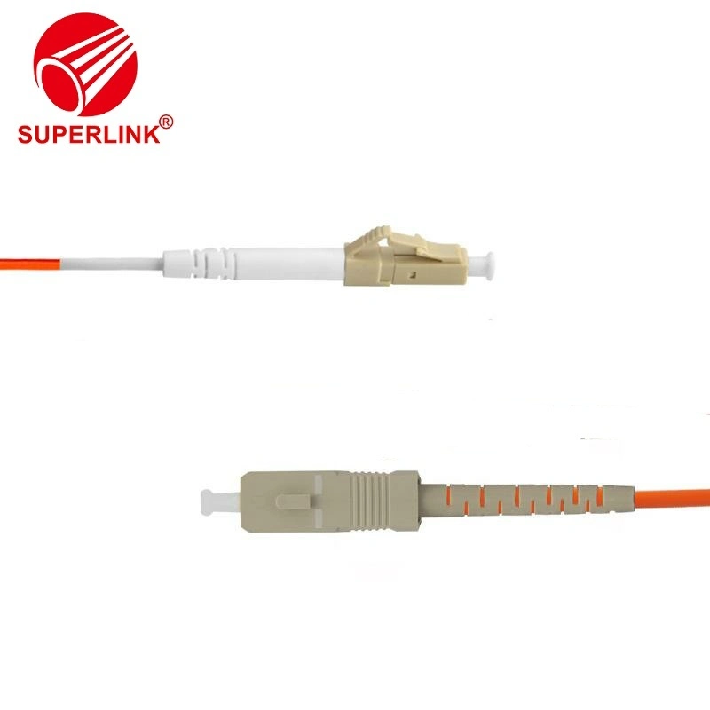 High Speed Optical Fiber Patch Cord Cable Fiber Jumper LC-Sc Simplex Multimode