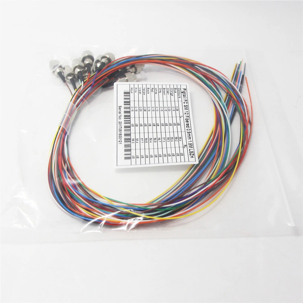 FC mm Optic Fiber Pigtail for FTTH Splicing FTTX Ftta Indoor Cable Fiber Patch Cable