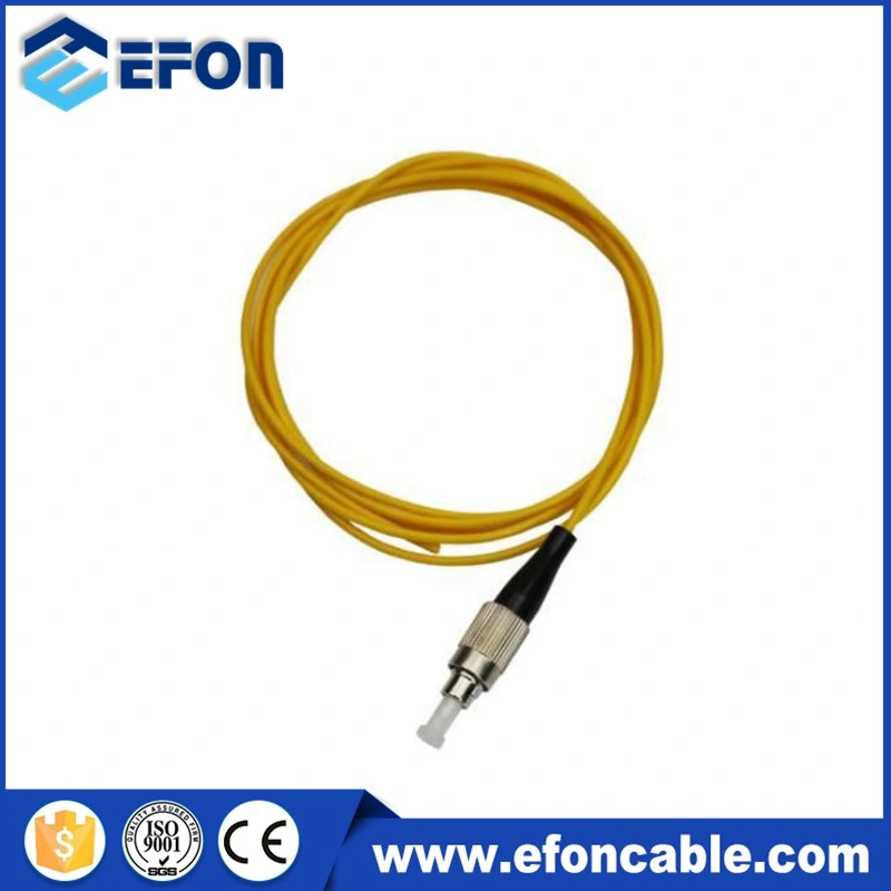Cable Accessories Optical Fiber Pigtail with Sc LC Upc Connector Simplex 1core Singlemode Fiber Pigtail