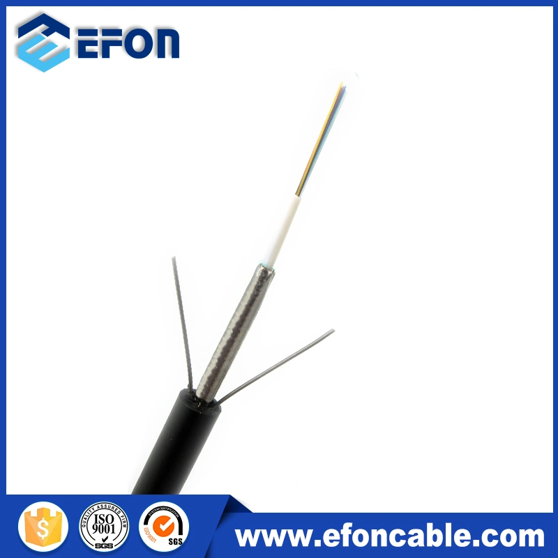 Free Sample G652D Uni Loose Tube Armored Duct/Direct Burial Fiber Optic Cable