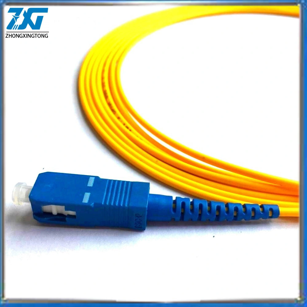 Sm Sx 3mm 3m 9/125um 30 Meters Fiber Optic Jumper Cable SC/PC - Sc/Upc Fiber Optic Patch Cord