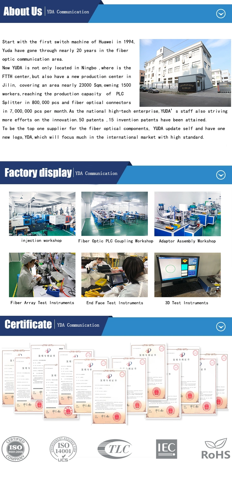 LC APC/Upc Om1/Om2/Om3/Om4/Om5 Fiber Optical Fiber Optic Patch Cable Patch Cord