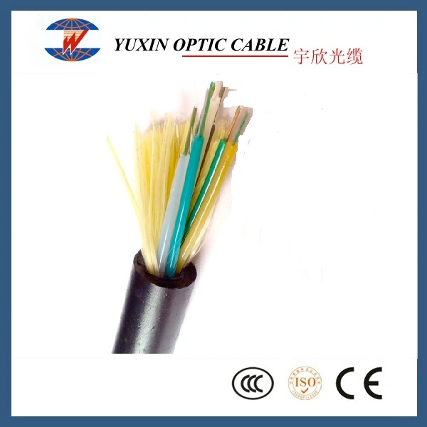 Outdoor Single Mode Self-Support Aerial Optical Fiber Cable 24 Core ADSS OFC Cable