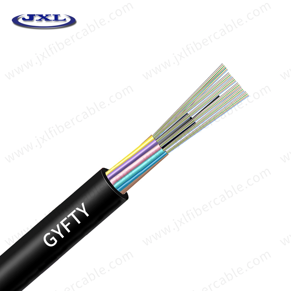 G652 Single Mode GYFTY Fiber Optic Cable Outdoor Cabling Optical Fiber Non Metallic