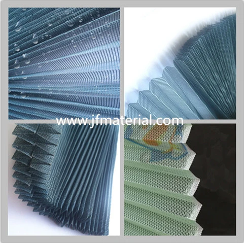 Squre Hole Pleated Insect Screen/ Slot Simulatio Plisse Insect Screen