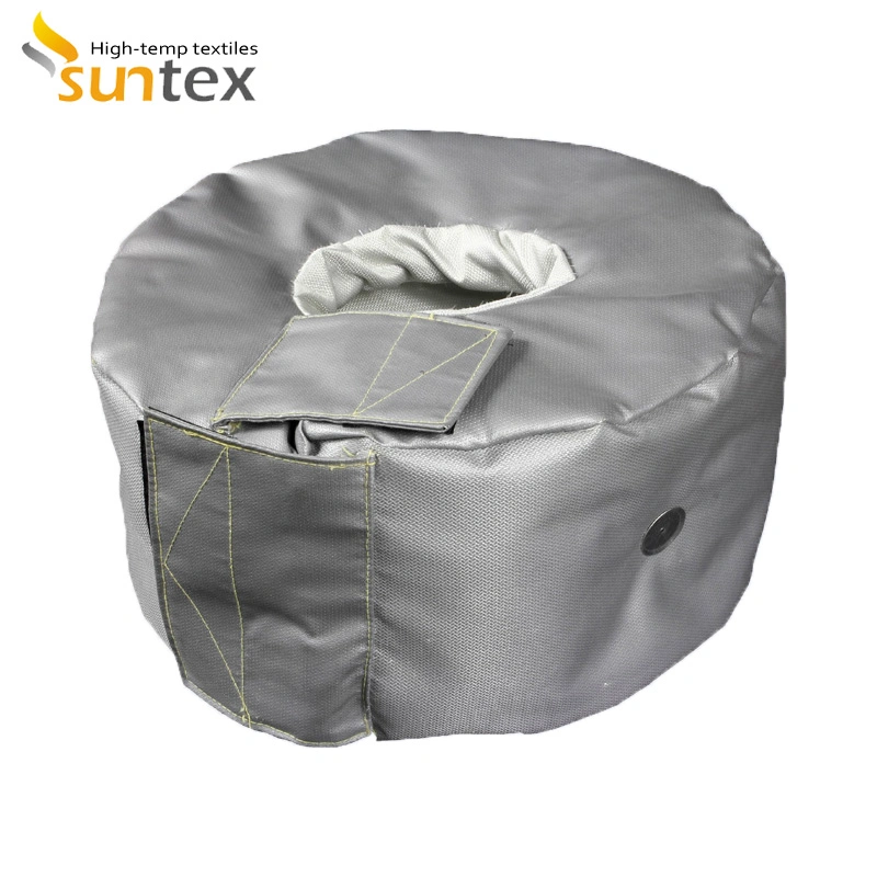 Heat Guard Fiberglass Insulation Cover for Insulation of Flanges and Pipes