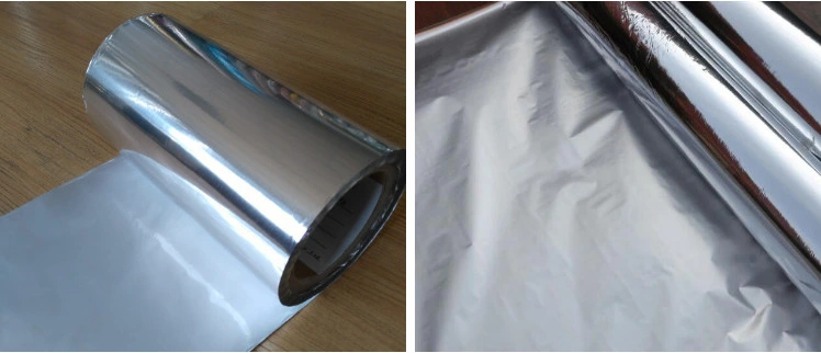Metalized Pet Film Fiberglass Cloth Laminated Aluminum Foil