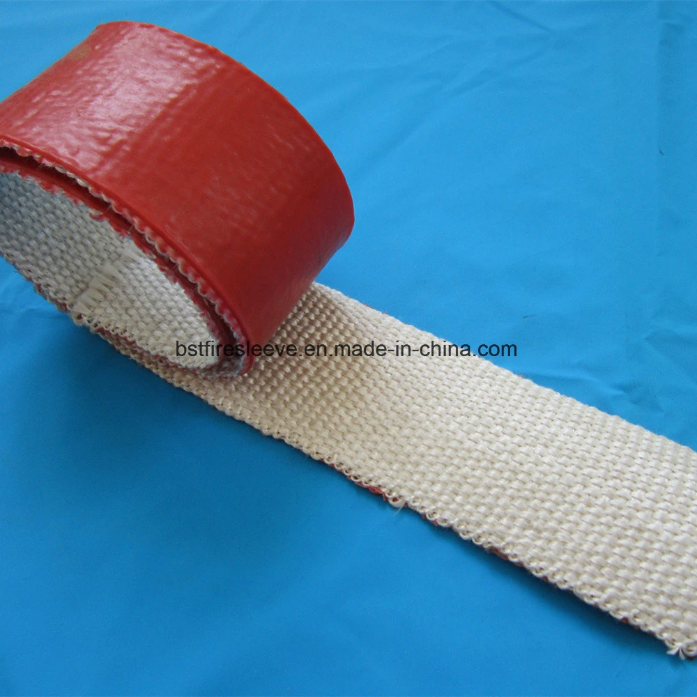 High Temperature Protection Silicone Coated Fiberglass Hose Wrap
