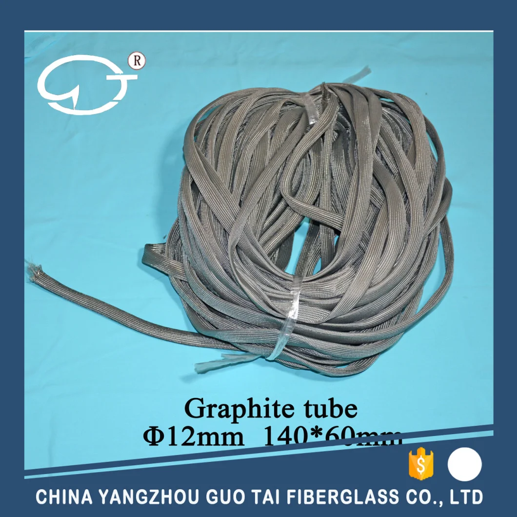 High Temperature Resistance Graphite Coated Fiberglass Sleeve