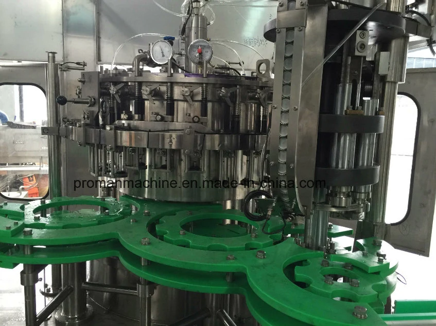 Automatic Crown Cap Beer Drink Bottling Filling Sealing Machine