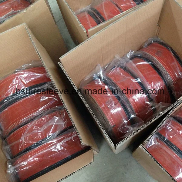 Silicone Fiberglass Braided Thermal Insulation Sleeve