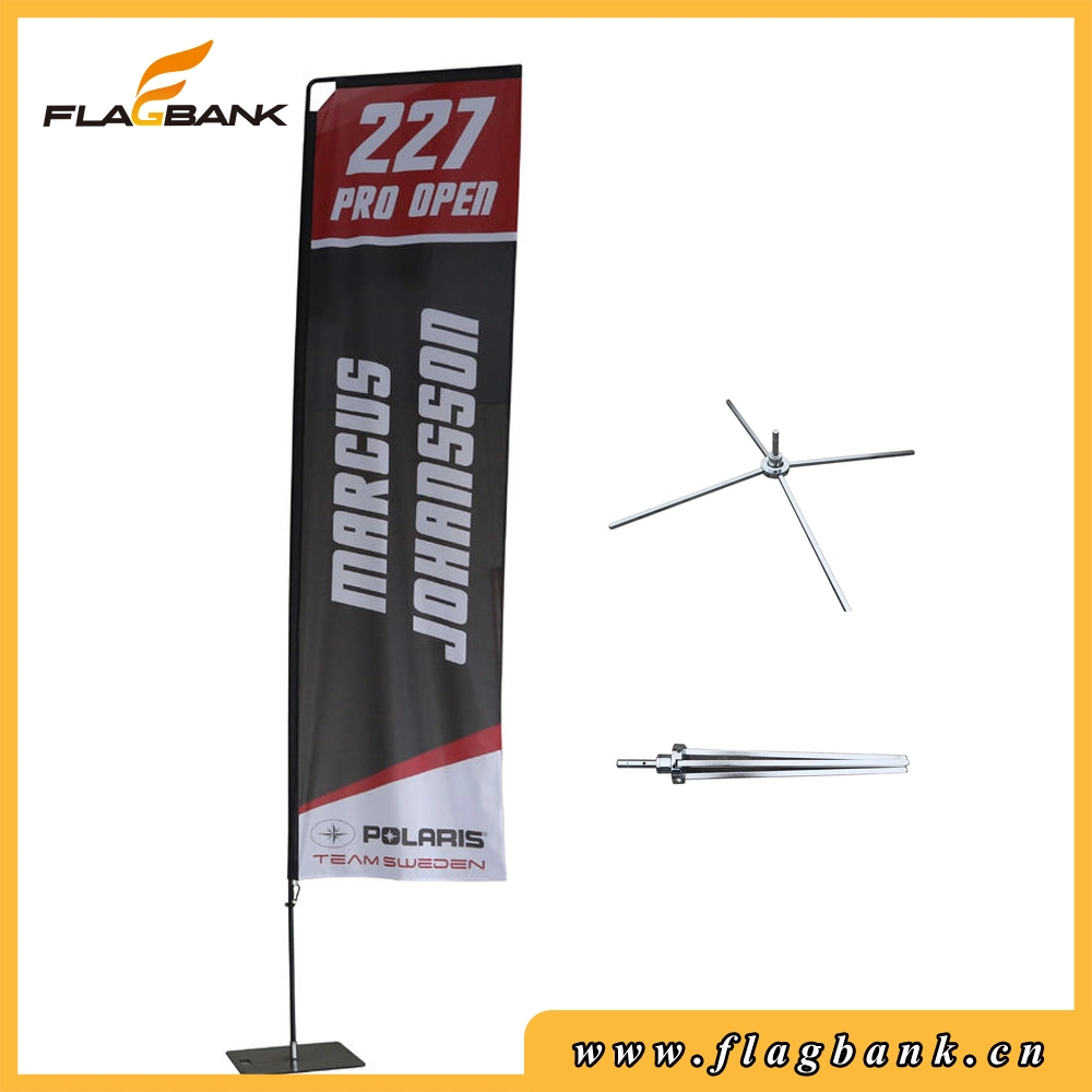 Event Promotion Aluminium Custom Beach Flag/Flying Flag/Flying Banner