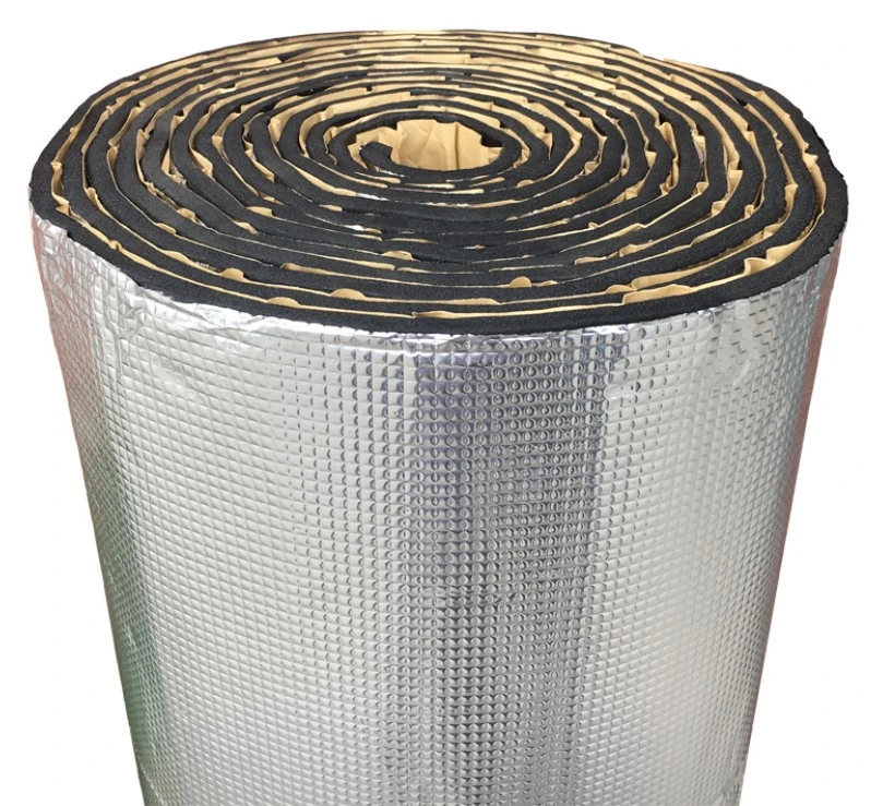 Heat Insulating Fire Resistant NBR Rubber Insulation for HVAC Ducts