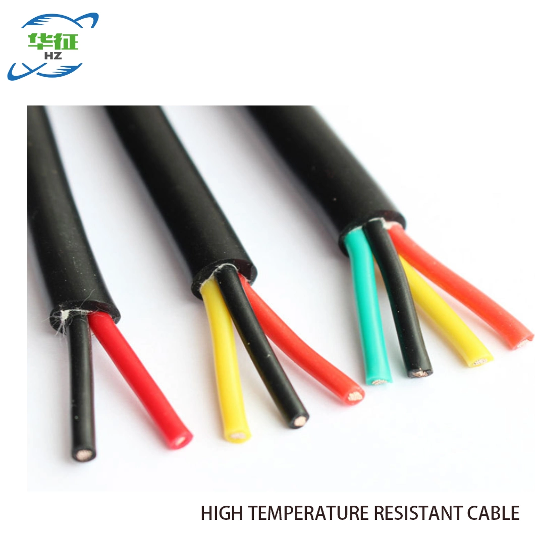 2mm2 Mica Wrap+Fiberglass Insulated High Temperature Fire Resistance Cable 500V 1000 Celsius