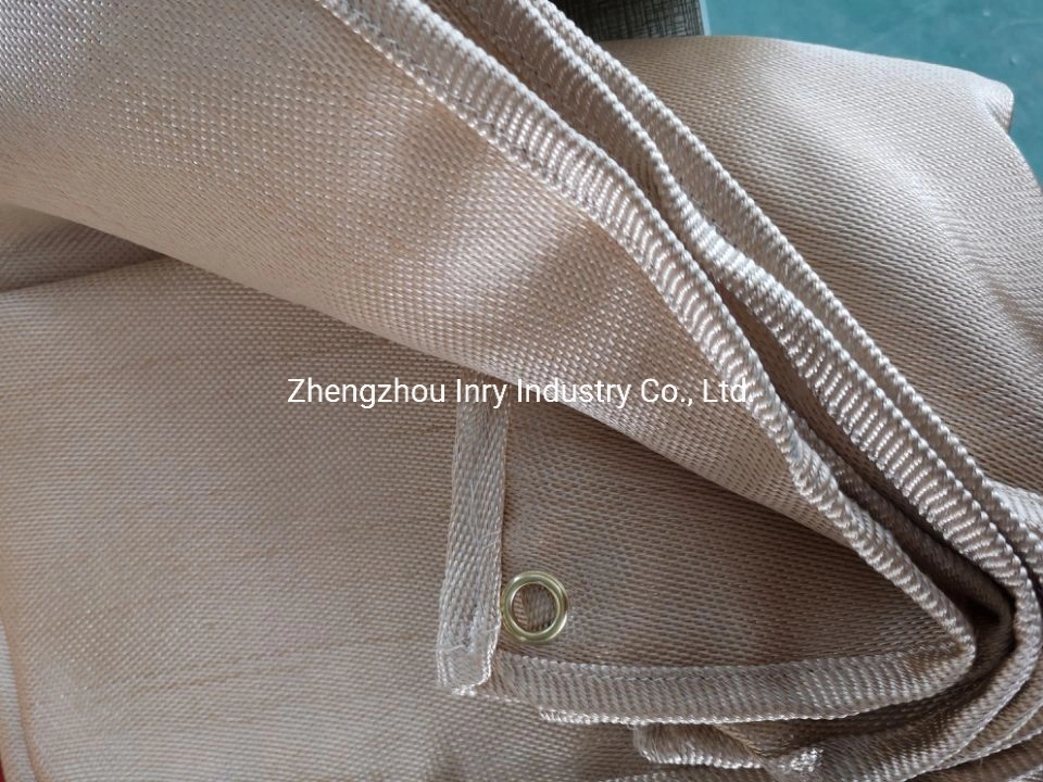 Chinese Manufacturer Fiberglass Thermal Heavy Duty Welding Fire Blanket
