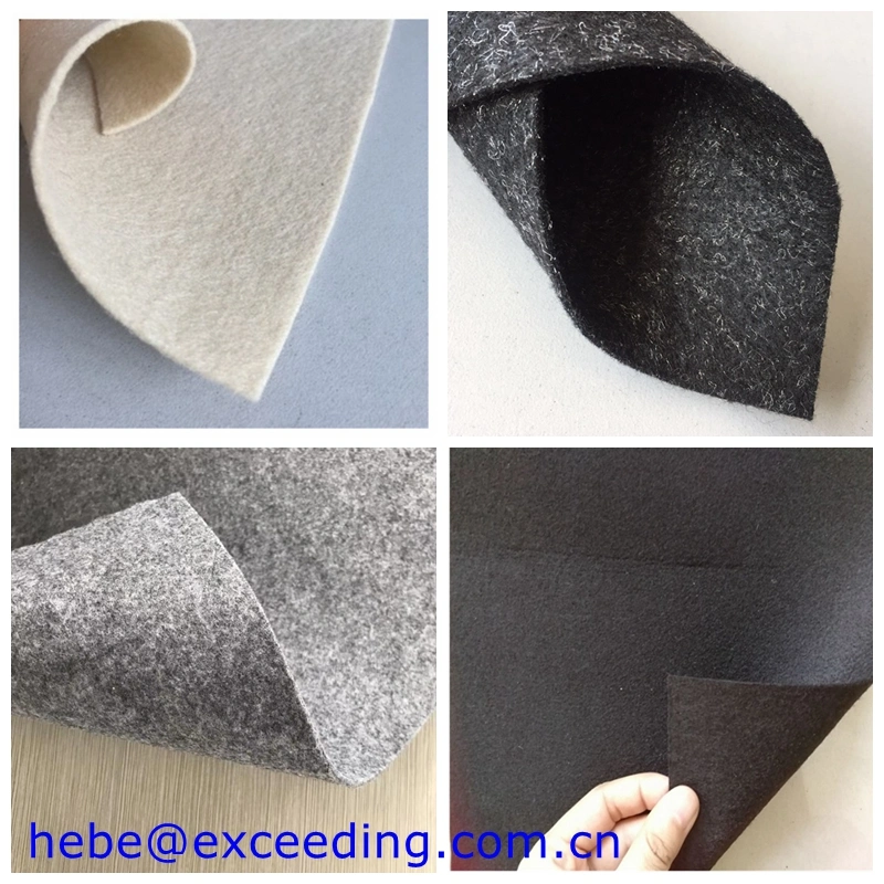 Needlepunch Non Woven Car Headliner Fabric or Car Roof Fabric or Car Ceiling Fabric