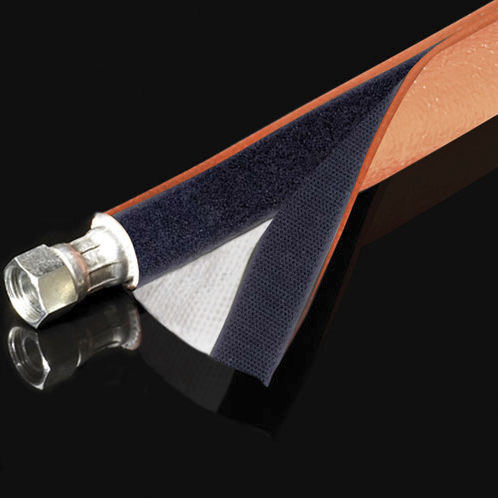 Heat Shield Fiberglass Sleeve Silicone Rubber Fiberglass Wire Insulation Sleeves High Temperature Pipeline Protection